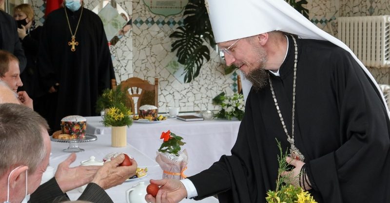 Предстоятель Белорусской Православной Церкви митрополит Вениамин